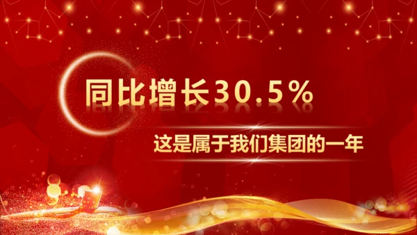 业绩喜报，业绩战报通用PPT模板