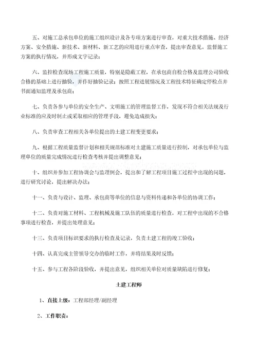 开封上水置业公司工程部管理规定