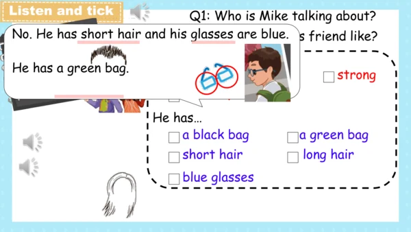 Unit 3 My friends B Let's learn 课件(共41张PPT)