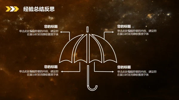 晨曦大气星空工作总结汇报通用PPT模板