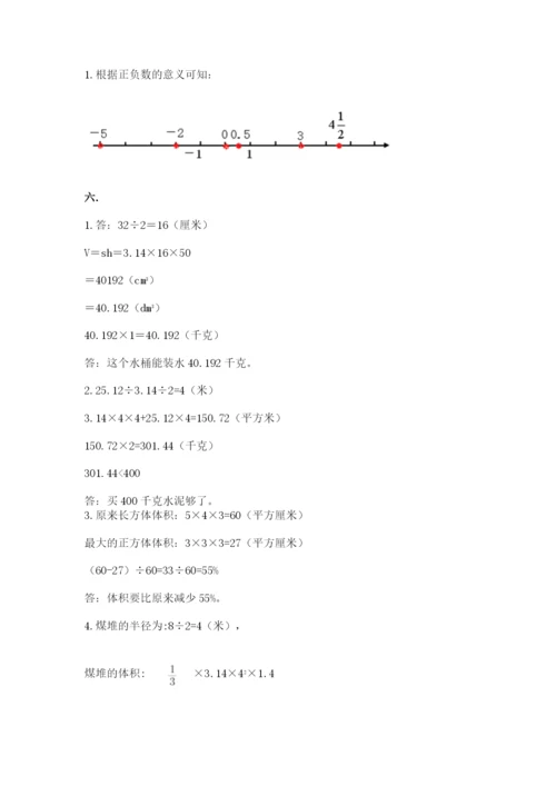 小升初数学综合练习试题含答案（综合题）.docx