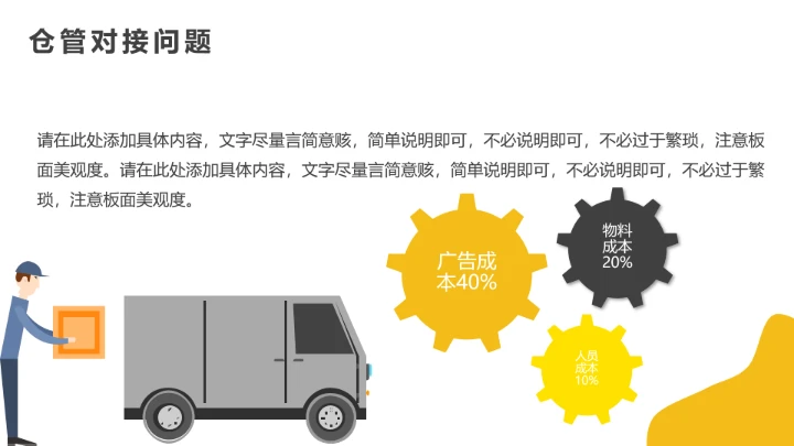 物流行业仓储运营物流管理方案通用PPT模版