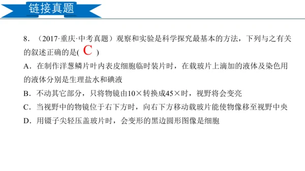 2.1.2 植物细胞（同步课件）-2023-2024学年七年级生物上册同步精品课堂（人教版）(共28