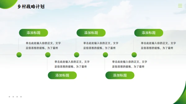 乡村振兴战略汇报通用PPT