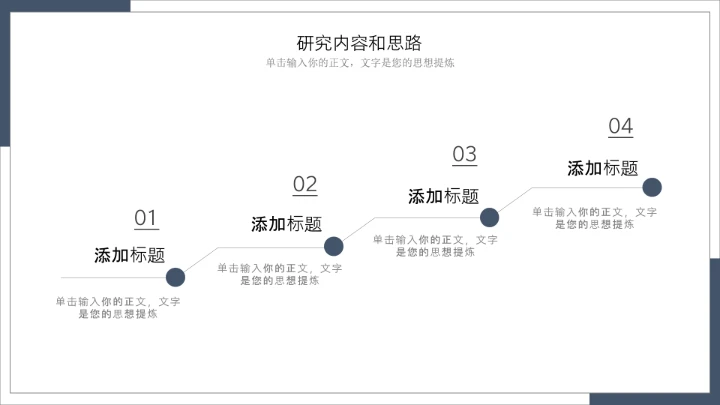 毕业答辩简约个性化大学毕业开题报告答辩通用PPT模版