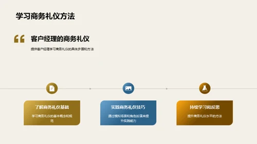 商务礼仪与客户关系