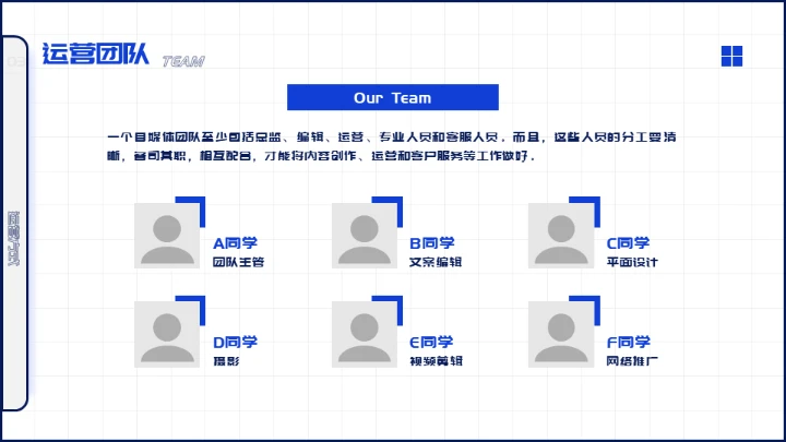 扁平化设计自媒体运营培训通用PPT模板