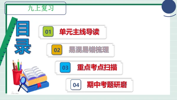 九上道法第三单元复习课件2024