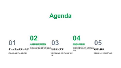 本科教育实践报告PPT模板