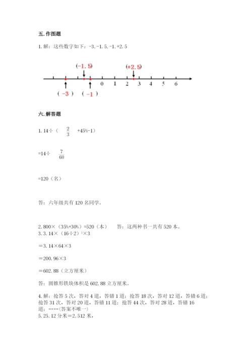 小升初数学期末测试卷【培优】.docx