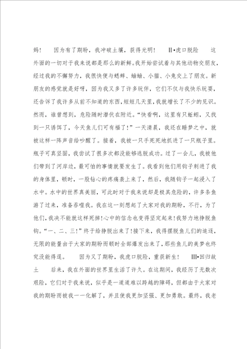 中考满分作文600字20222023年中考满分作文：因为有了期盼