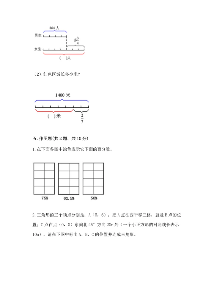 人教版六年级上册数学期末模拟卷（综合卷）.docx