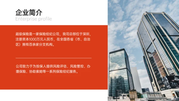 综合保险公司保障计划产品说明会通用PPT模板