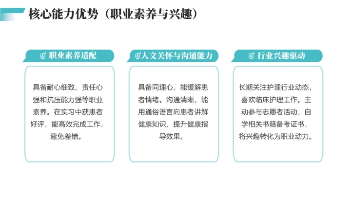 绿色商务风临床医学专业大学生职业生涯规划PPT模版