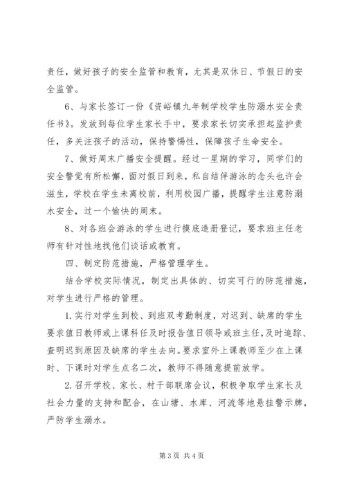 学校防溺水汇报材料2 (2).docx