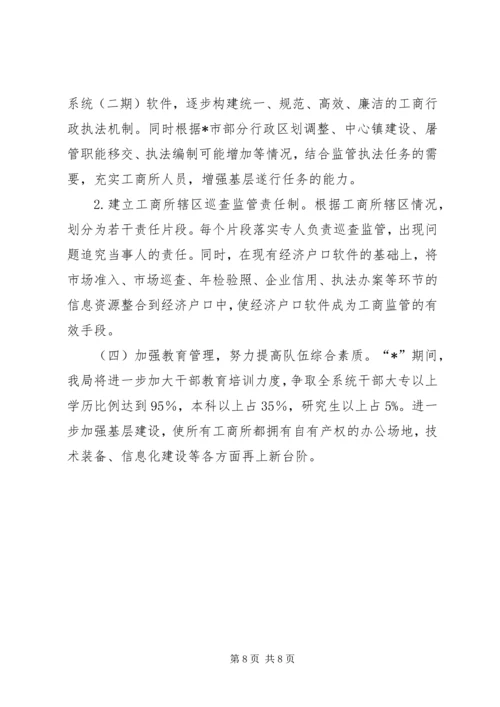 市工商整顿工作计划.docx