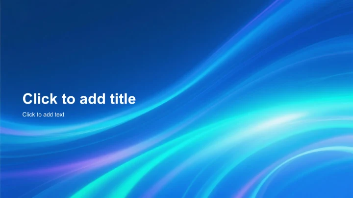 蓝色科技风企业新服务上线发布汇报PPT主题