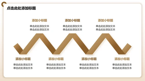 棕色渐变简约风学生暑假生活读书分享PPT模板