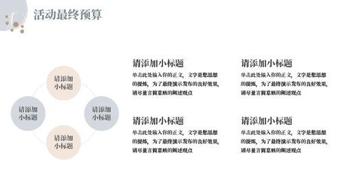 文艺工作汇报通用PPT模板