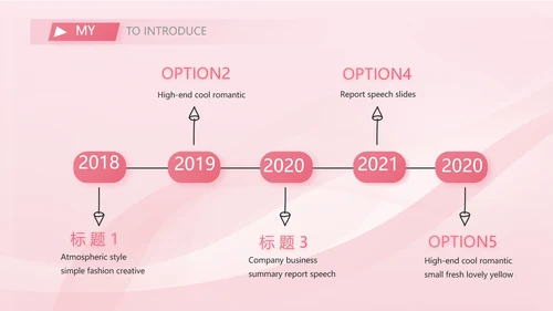 粉色个人简历面试自我介绍岗位竞聘演讲PPT