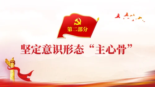 社区意识形态报告PPT党课课件
