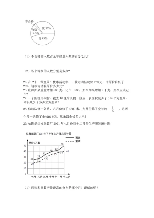 六年级小升初数学解决问题50道附答案【典型题】.docx