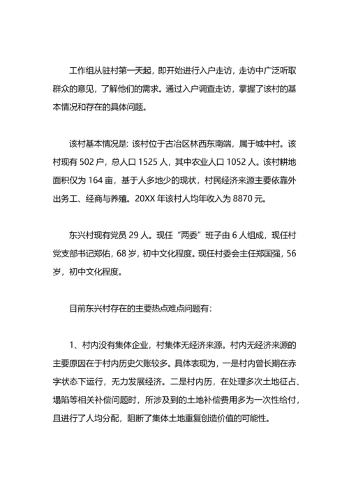 驻村干部三年工作规划.docx