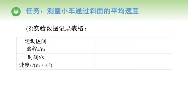 人教版（2024）八年级物理上册1.4速度的测量 课件(共20张PPT)