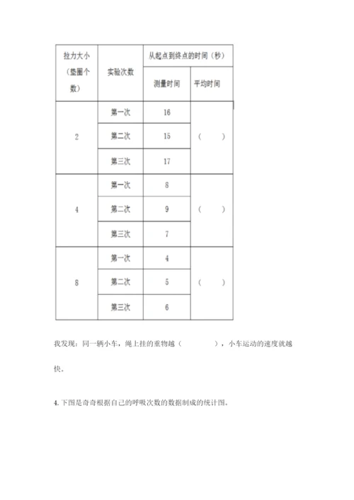 教科版四年级上册科学期末测试卷审定版.docx