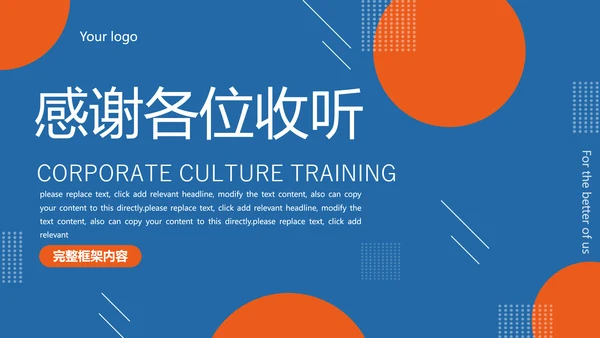 企业管理之企业文化培训PPT模板