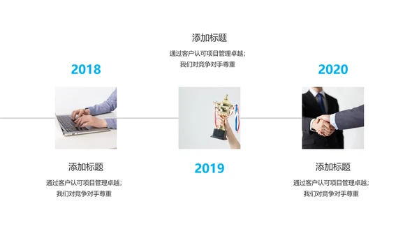 蓝色创意企业宣传商业计划书商务PPT模板