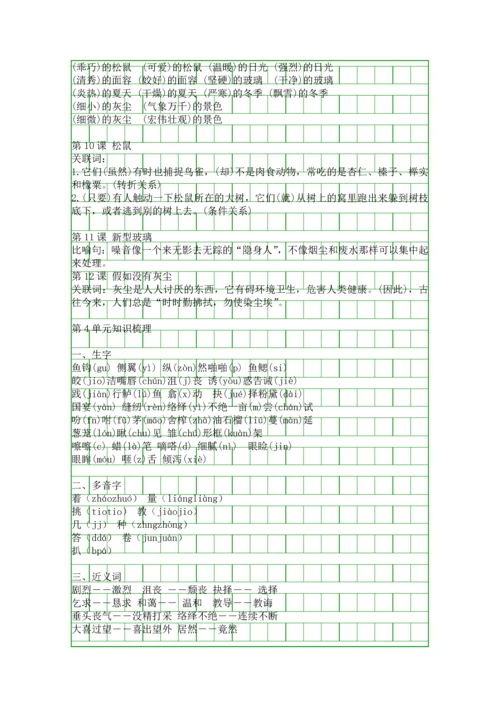 人教版五年级语文上册知识点归纳.docx