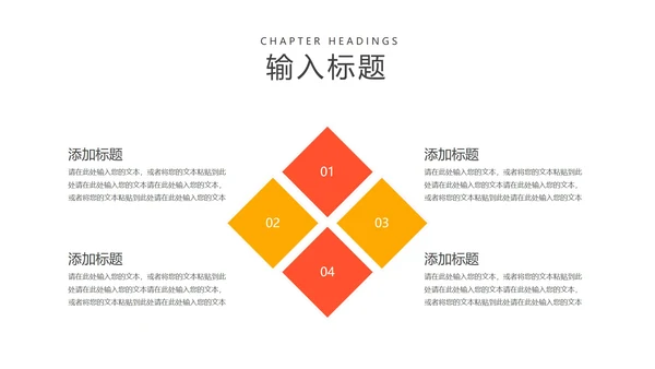 卡通风橙色母亲节节日汇报PPT模板