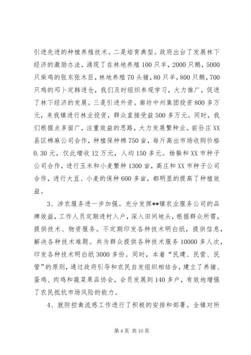 乡镇的年终总结.docx