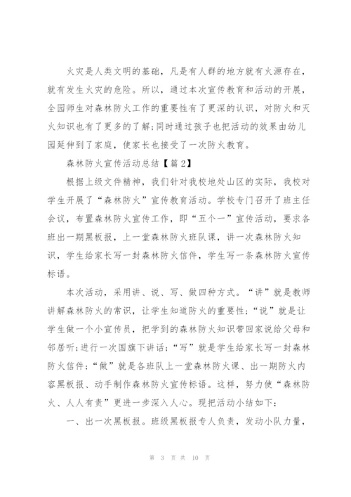 森林防火宣传活动总结2022.docx