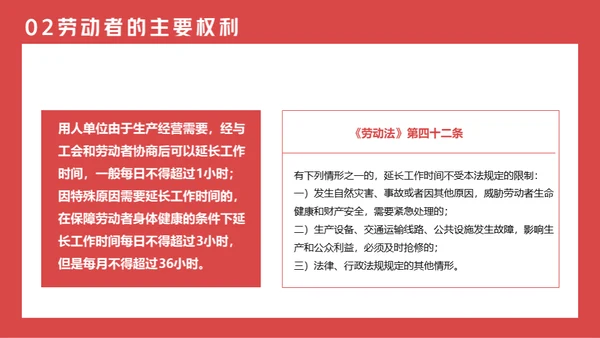 劳动法普法宣传通用PPT课件