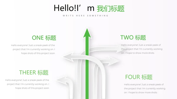 绿色小清新医药医疗报告通用动态PPT