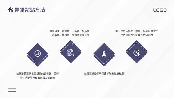 紫色简约财务费用报销培训PPT模板宣传PPT动态PPT