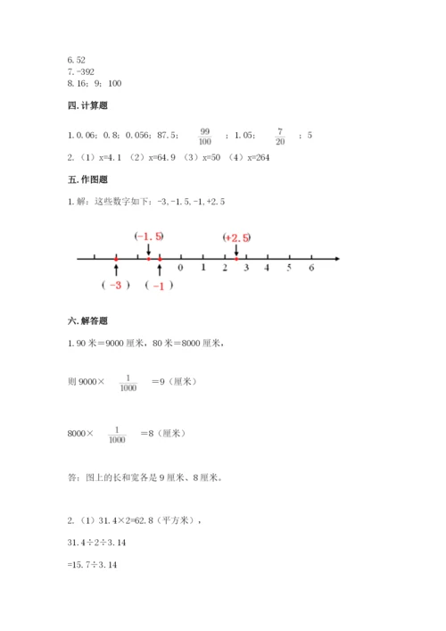 小升初数学期末测试卷完美版.docx