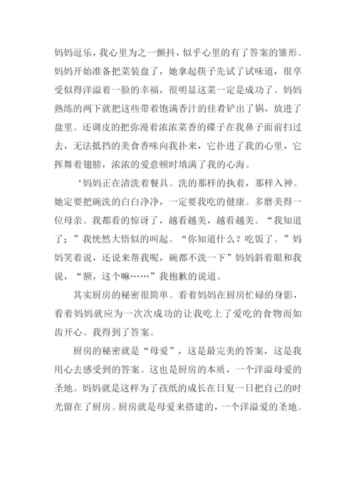 厨房的秘密作文.docx