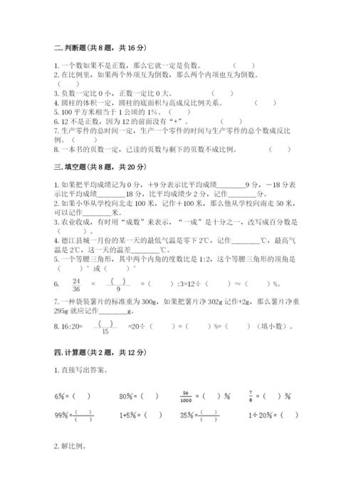 小升初数学期末测试卷（典优）.docx