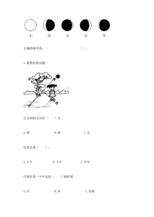 教科版二年级上册科学期末测试卷（夺冠）word版.docx
