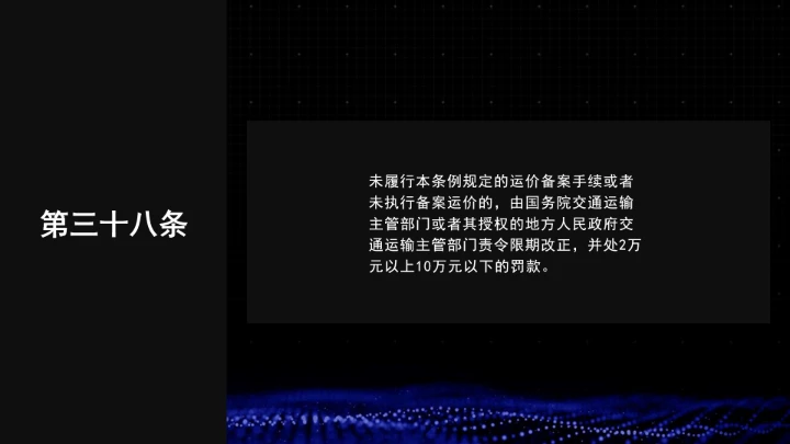 全文学习普法2025年9月28日修订的《中华人民共和国国际海运条例》PPT课件