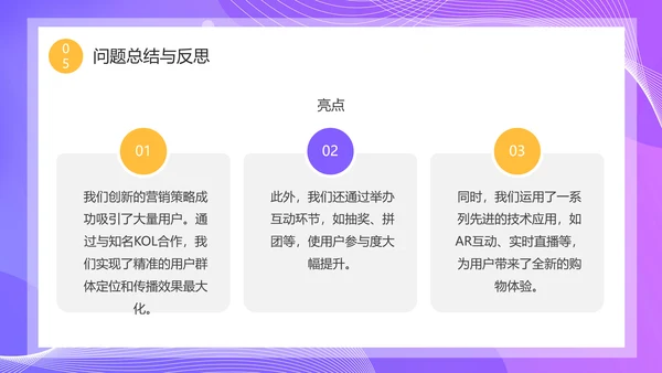 数据精准复盘总结优化营销PPT模板