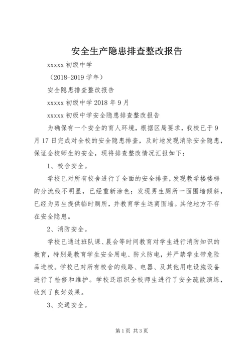 安全生产隐患排查整改报告 (5).docx