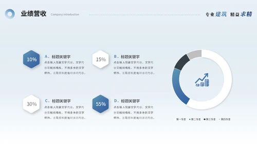 简约商务建筑公司介绍建筑企业介绍ppt模板