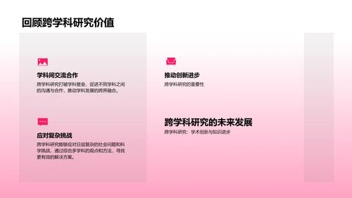 跨学科研究答辩PPT模板
