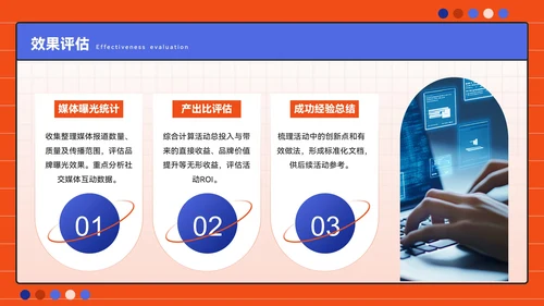 橙蓝色潮流风开业庆典促销活动方案