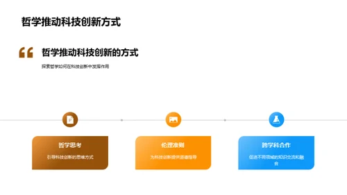 哲学引领科技创新