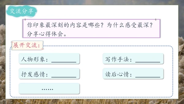 【核心素养】部编版语文四年级下册-21.芦花鞋（课件）